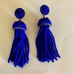 Blue dangle Earrings